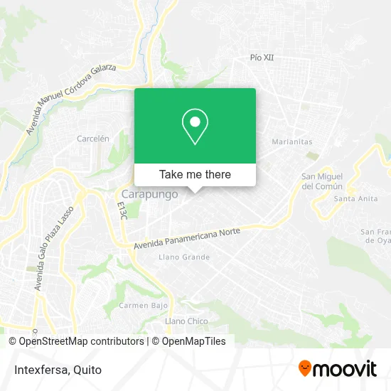 Intexfersa map