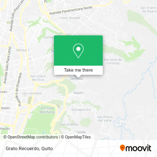 Grato Recuerdo map