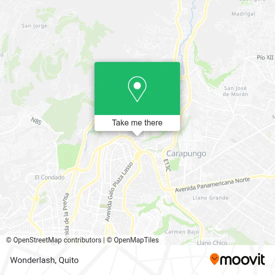 Wonderlash map