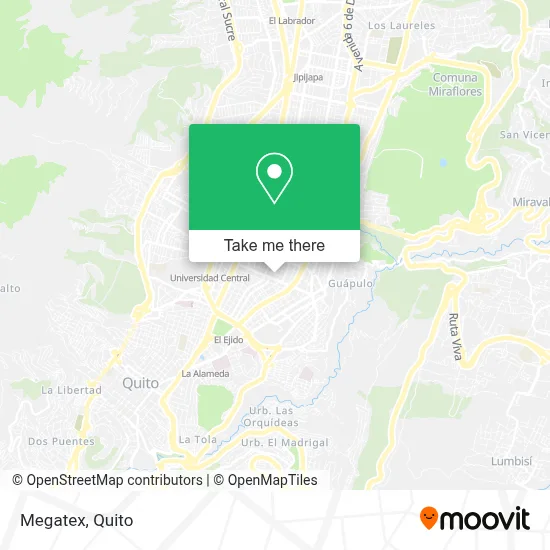 Megatex map