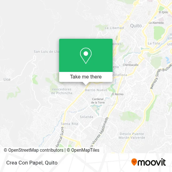 Crea Con Papel map