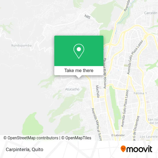 Carpintería map