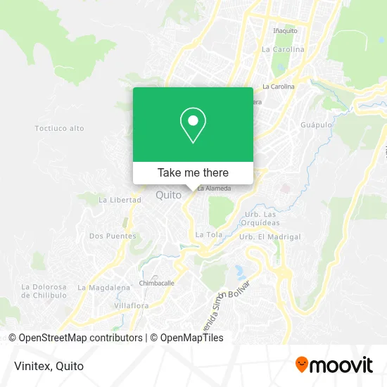 Vinitex map
