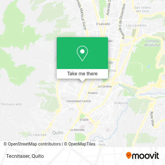 Tecnitaser map