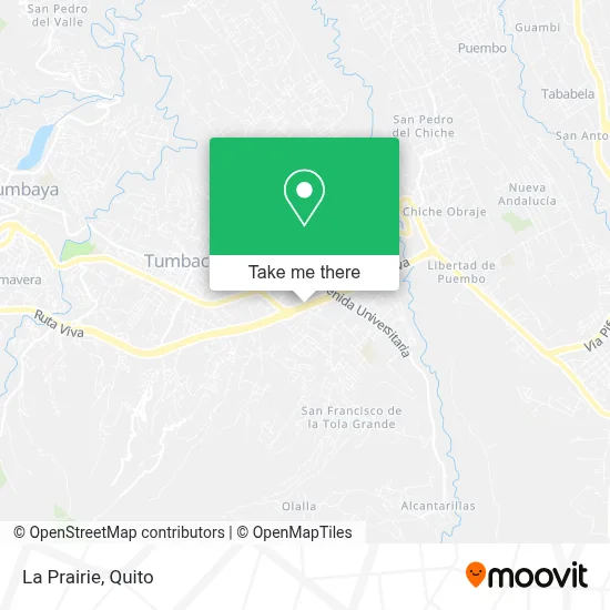 La Prairie map