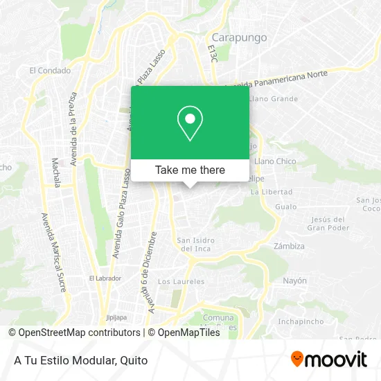 A Tu Estilo Modular map