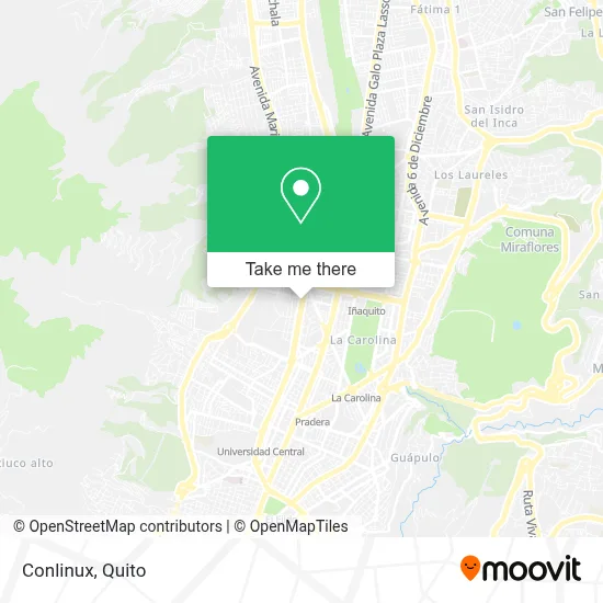 Conlinux map