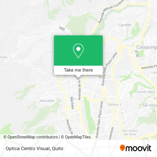 Optica Centro Visual map