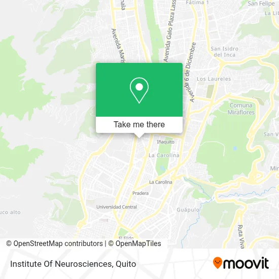 Institute Of Neurosciences map