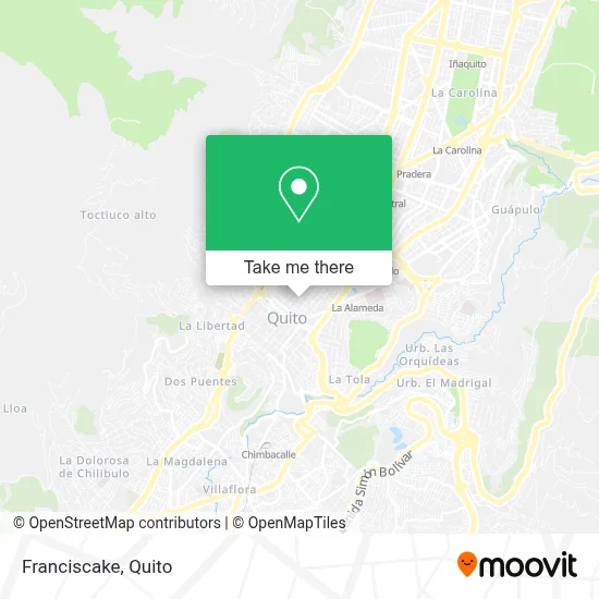 Franciscake map