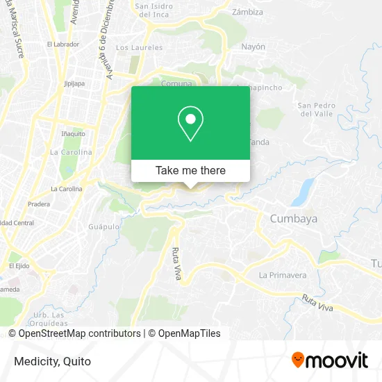 Medicity map
