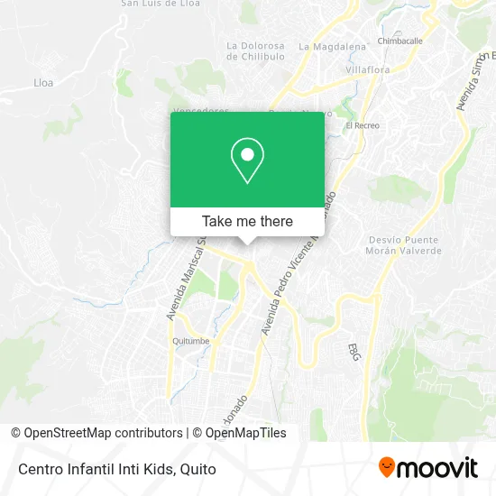 Centro Infantil Inti Kids map