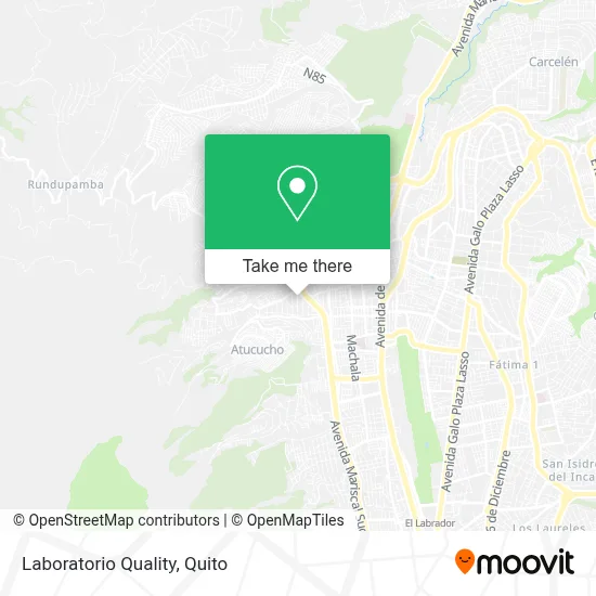 Laboratorio Quality map