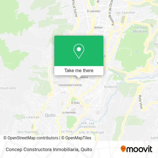 Concep Constructora Inmobiliaria map