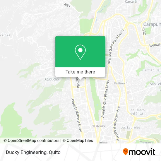 Ducky Engineering map