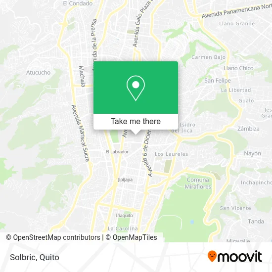 Solbric map