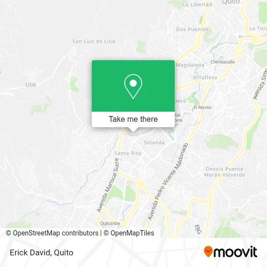 Erick David map