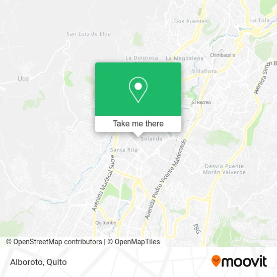 Alboroto map