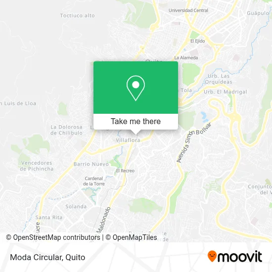 Moda Circular map