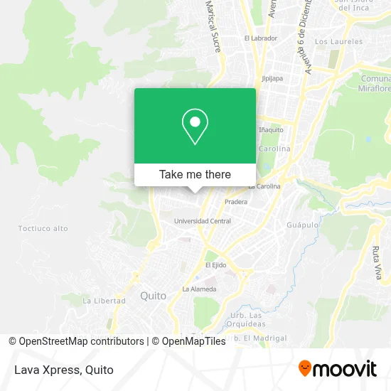 Lava Xpress map