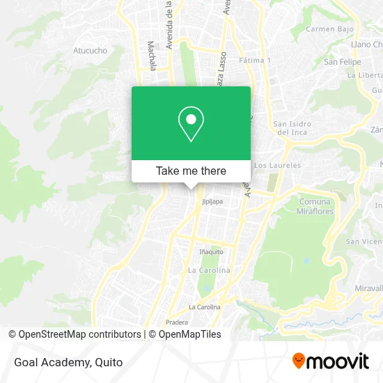 Goal Academy map