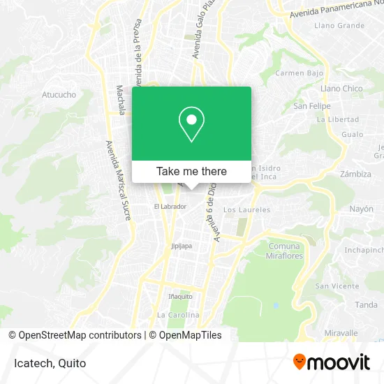 Icatech map