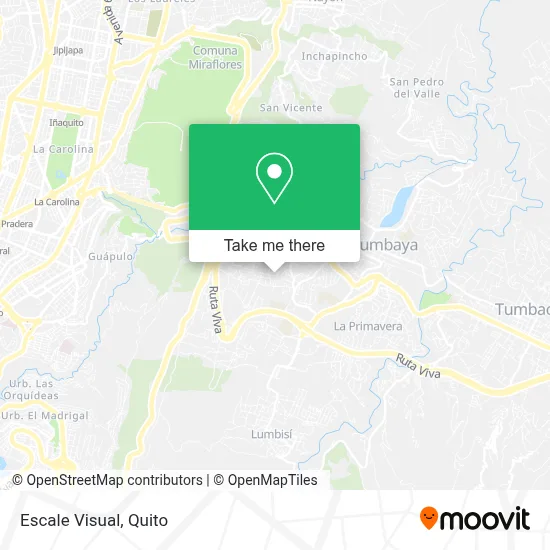 Escale Visual map