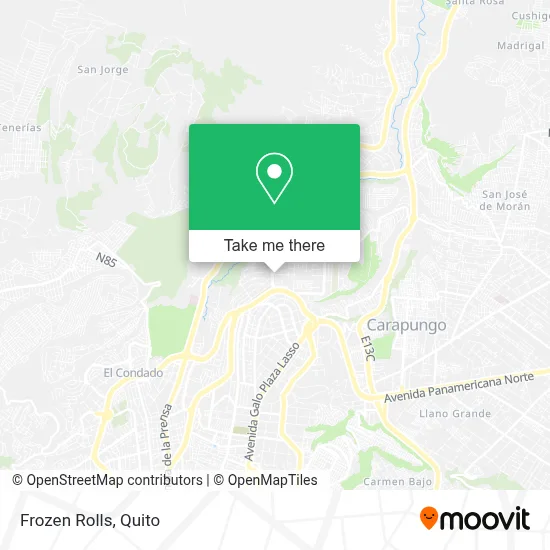 Frozen Rolls map