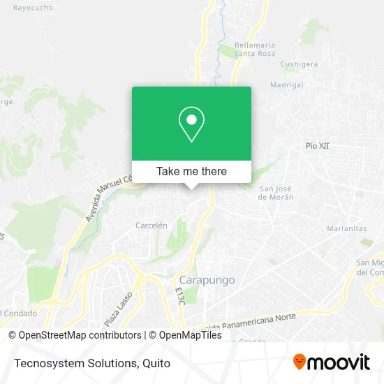 Tecnosystem Solutions map