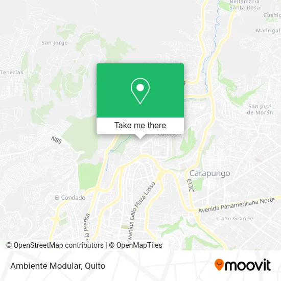 Ambiente Modular map