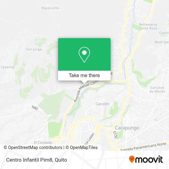 Centro Infantil Pim8 map