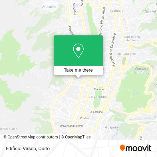 Edificio Vasco map