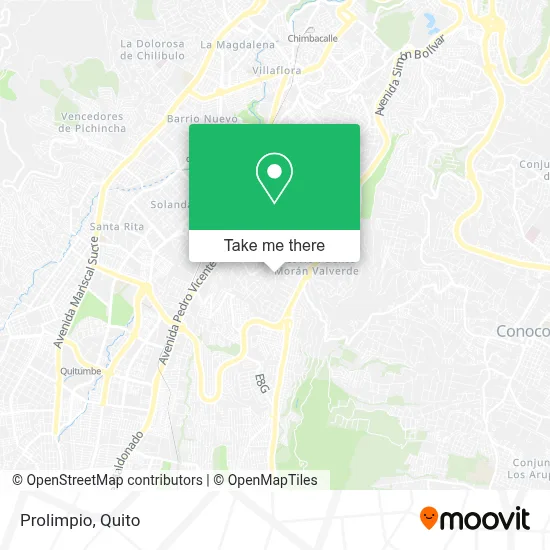 Prolimpio map