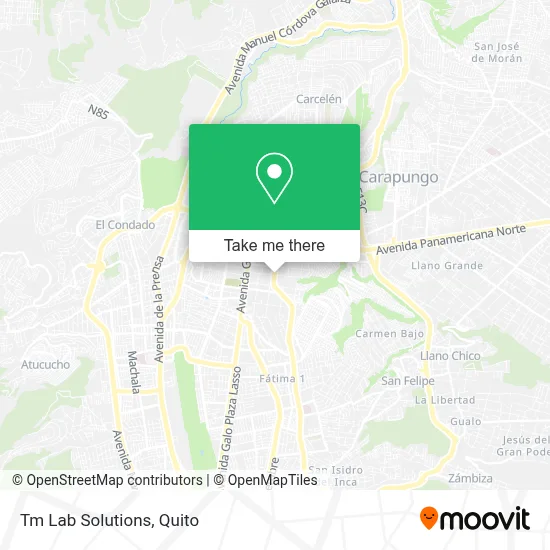 Tm Lab Solutions map