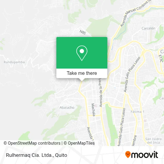 Rulhermaq Cía. Ltda. map