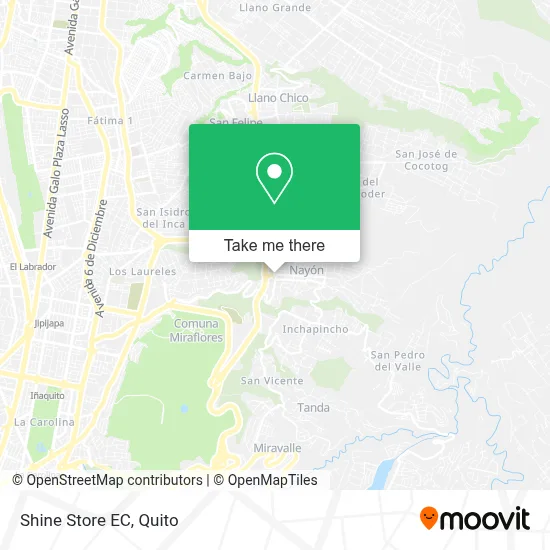 Shine Store EC map