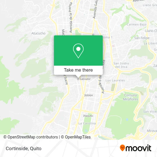 Cortinside map