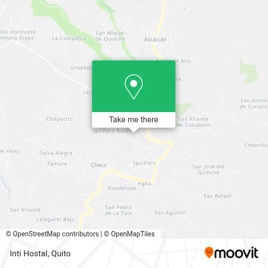 Inti Hostal map