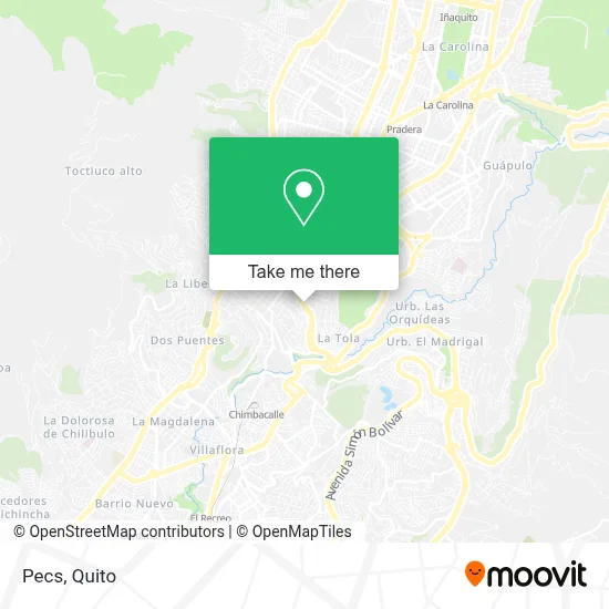 Pecs map