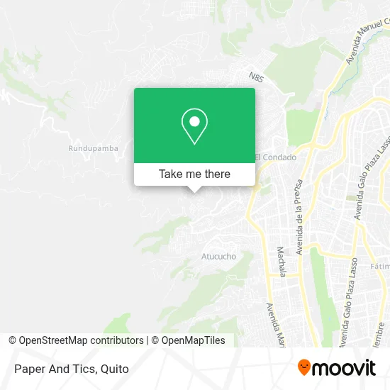 Paper And Tics map