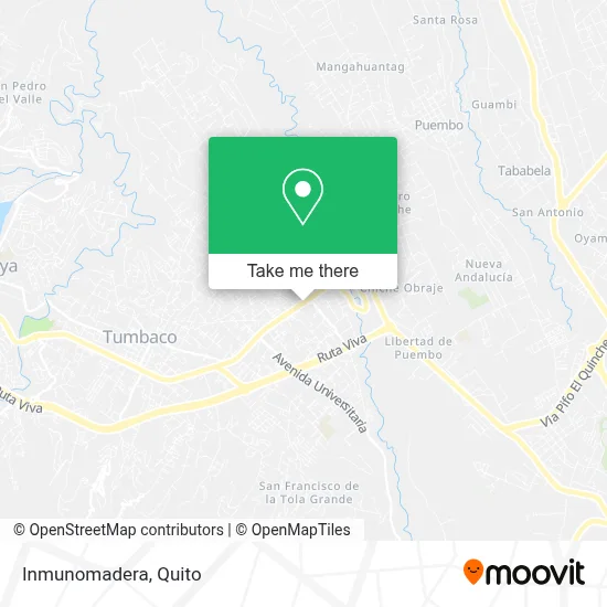 Inmunomadera map