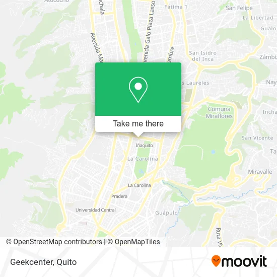 Geekcenter map