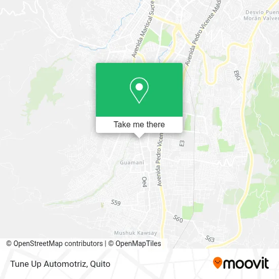 Tune Up Automotriz map