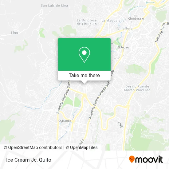 Ice Cream Jc map