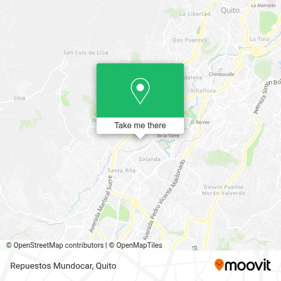 Repuestos Mundocar map