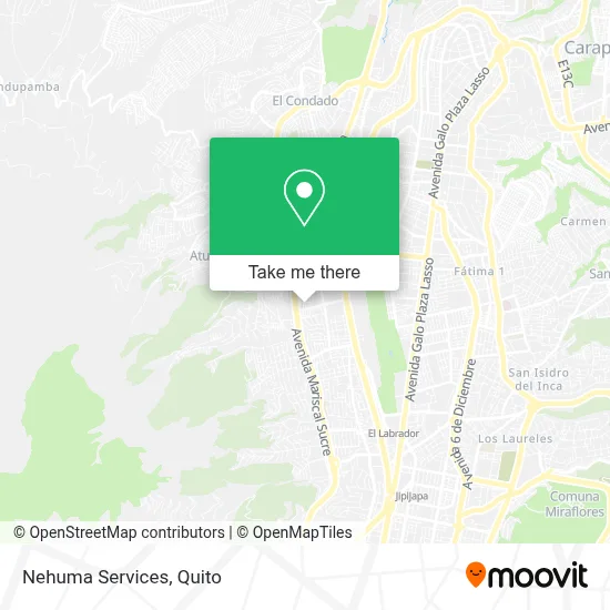 Nehuma Services map