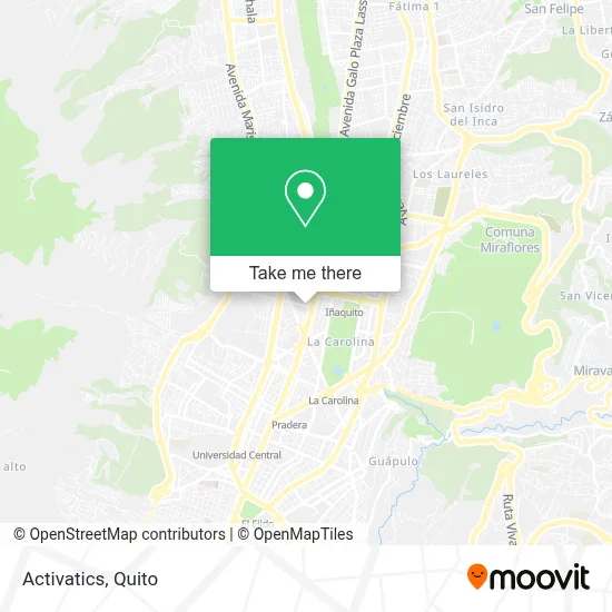 Activatics map