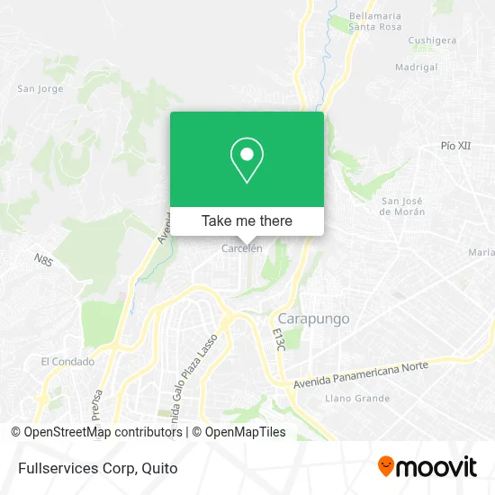 Fullservices Corp map