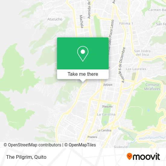 The Pilgrim map