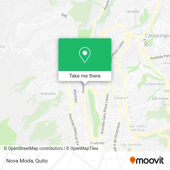 Nova Moda map